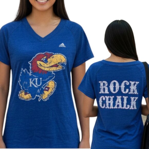 Adidas Jayhawks Tee - Picture 1 of 6